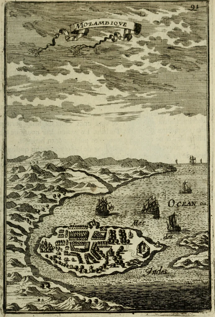 An illustration from Description de l'univers, 1683, leaf 114