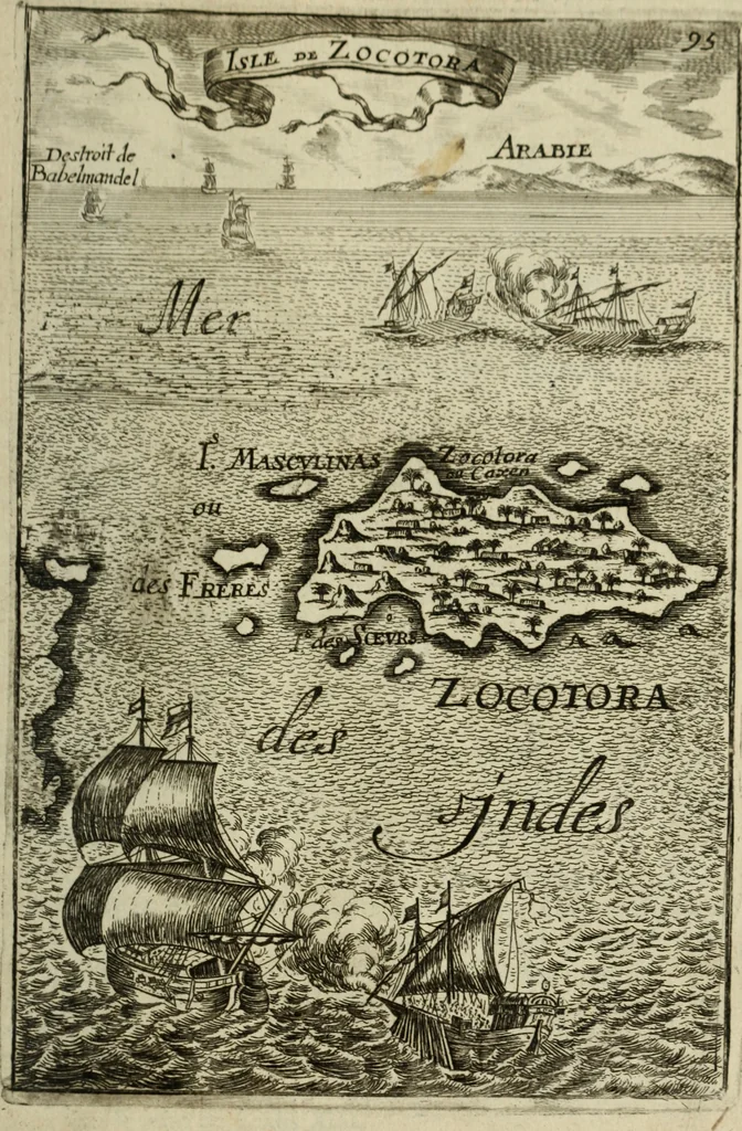 An illustration from Description de l'univers, 1683, leaf 118