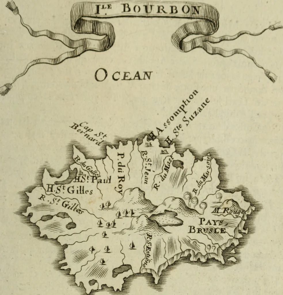 An illustration from Description de l'univers, 1683, leaf 132