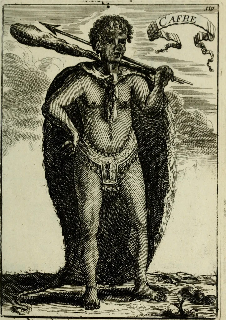An illustration from Description de l'univers, 1683, leaf 142