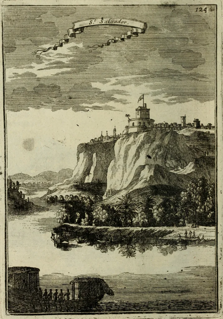 An illustration from Description de l'univers, 1683, leaf 147
