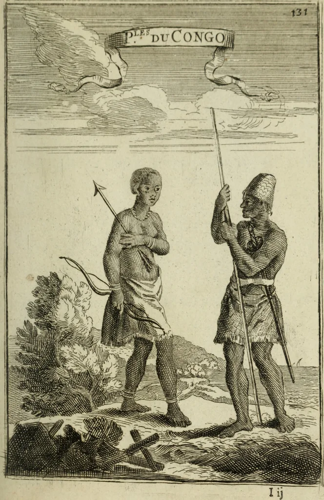 An illustration from Description de l'univers, 1683, leaf 156
