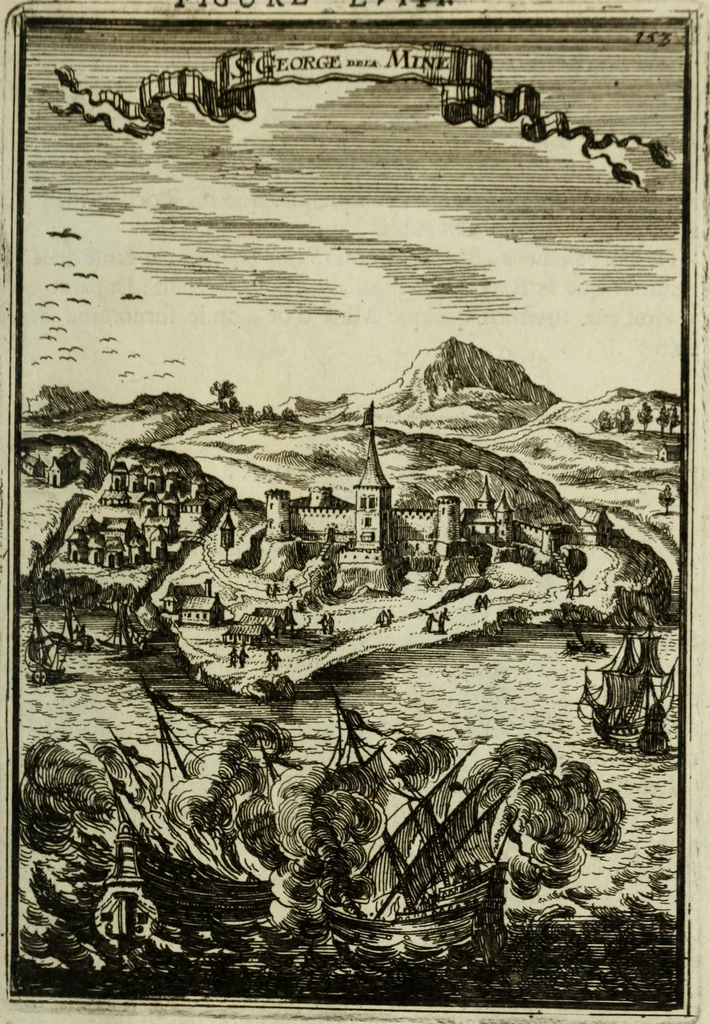 An illustration from Description de l'univers, 1683, leaf 182