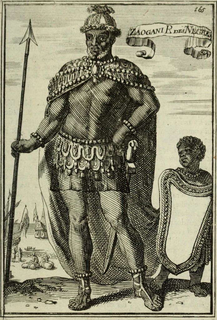 An illustration from Description de l'univers, 1683, leaf 194