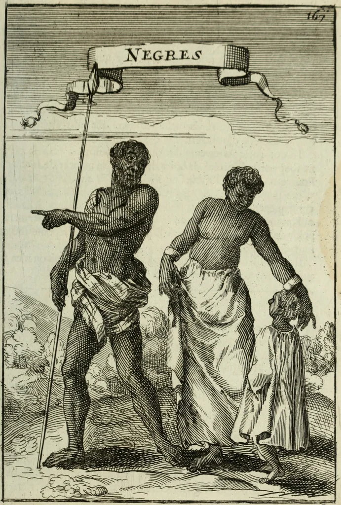 An illustration from Description de l'univers, 1683, leaf 196