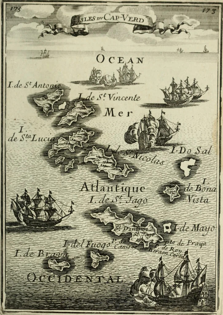 An illustration from Description de l'univers, 1683, leaf 204