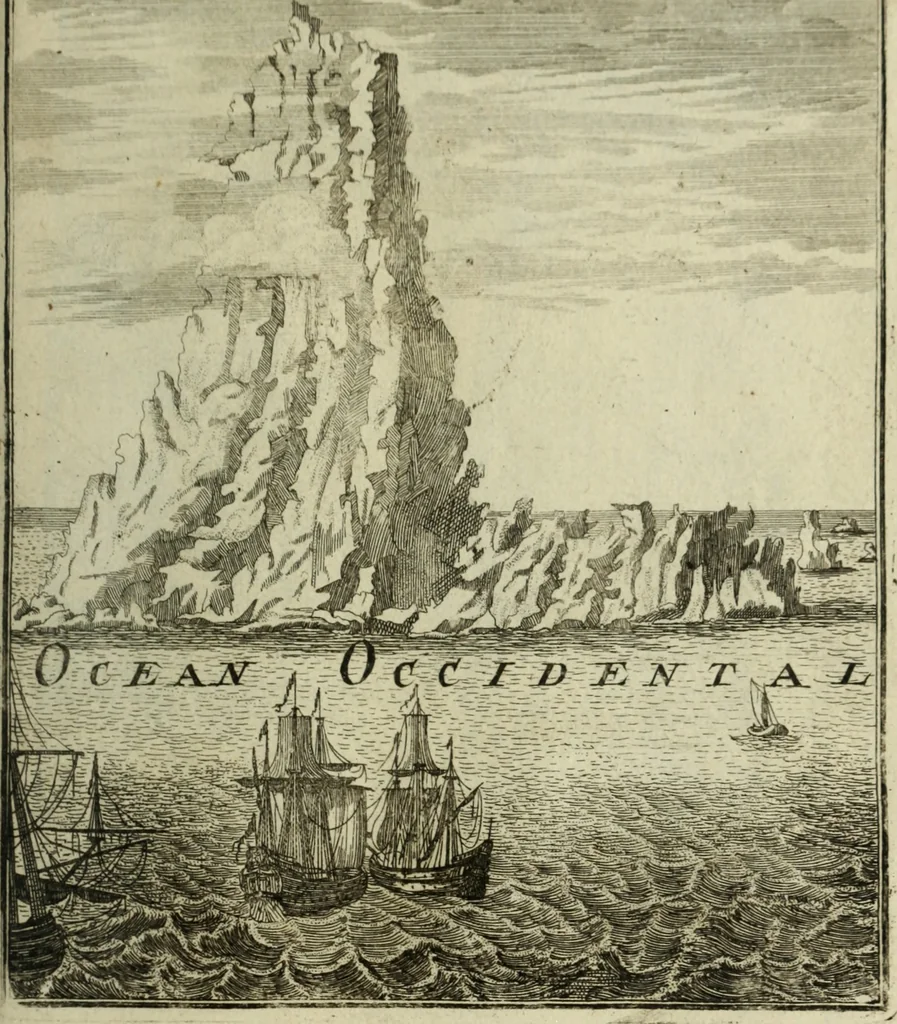 An illustration from Description de l'univers, 1683, leaf 240