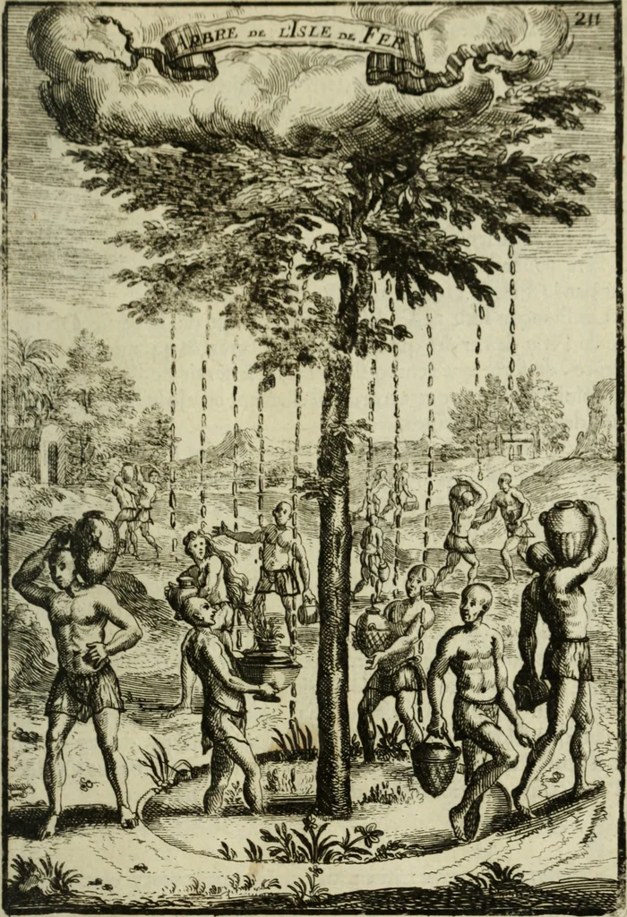 An illustration from Description de l'univers, 1683, leaf 242