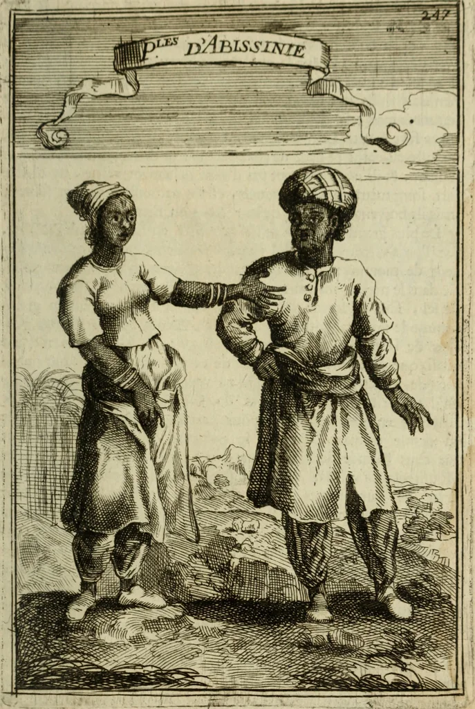 An illustration from Description de l'univers, 1683, leaf 278