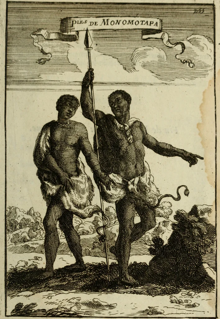 An illustration from Description de l'univers, 1683, leaf 286