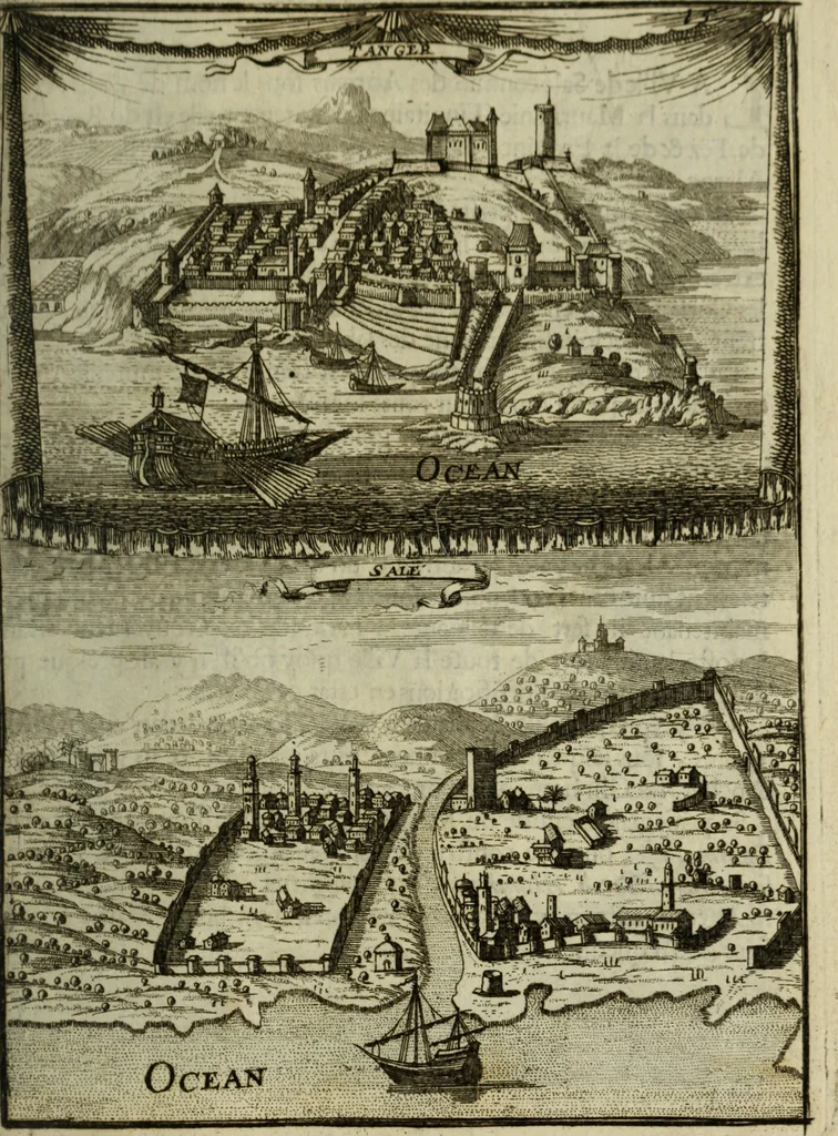 An illustration from Description de l'univers, 1683, leaf 36