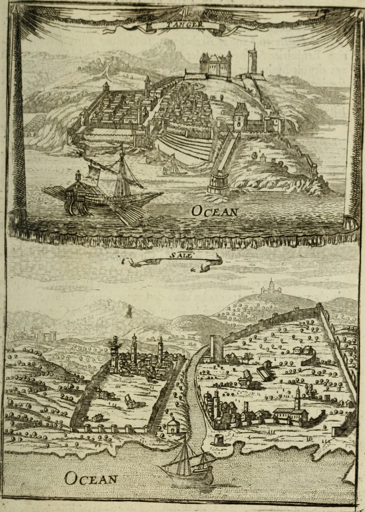 An illustration from Description de l'univers, 1683, leaf 40