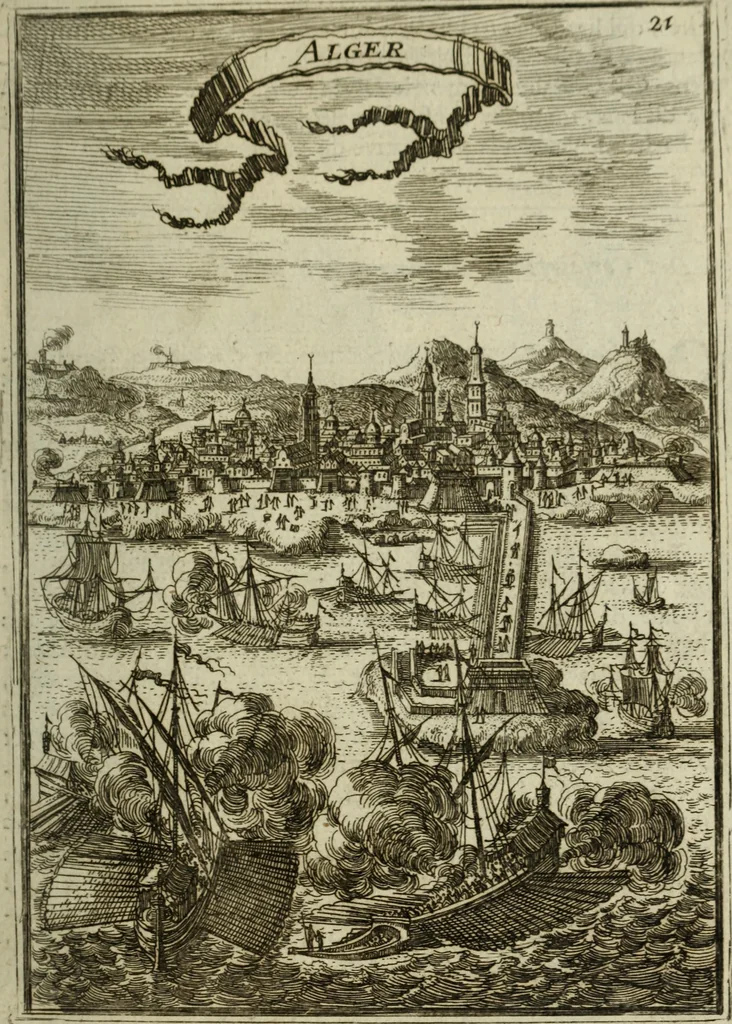 An illustration from Description de l'univers, 1683, leaf 44