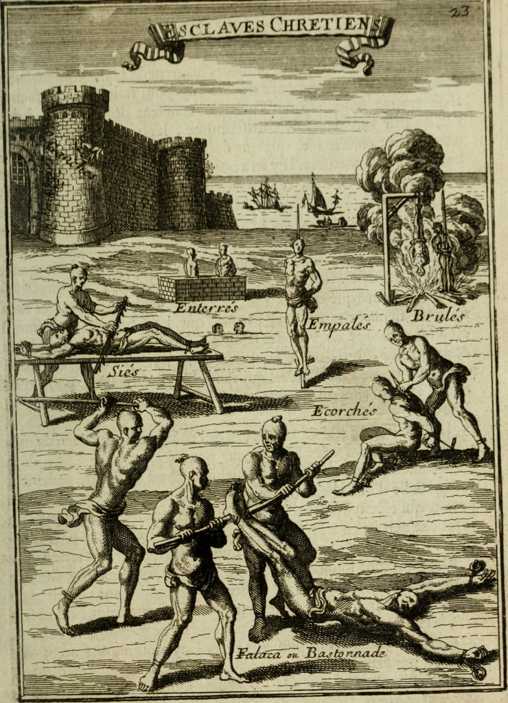 An illustration from Description de l'univers, 1683, leaf 46