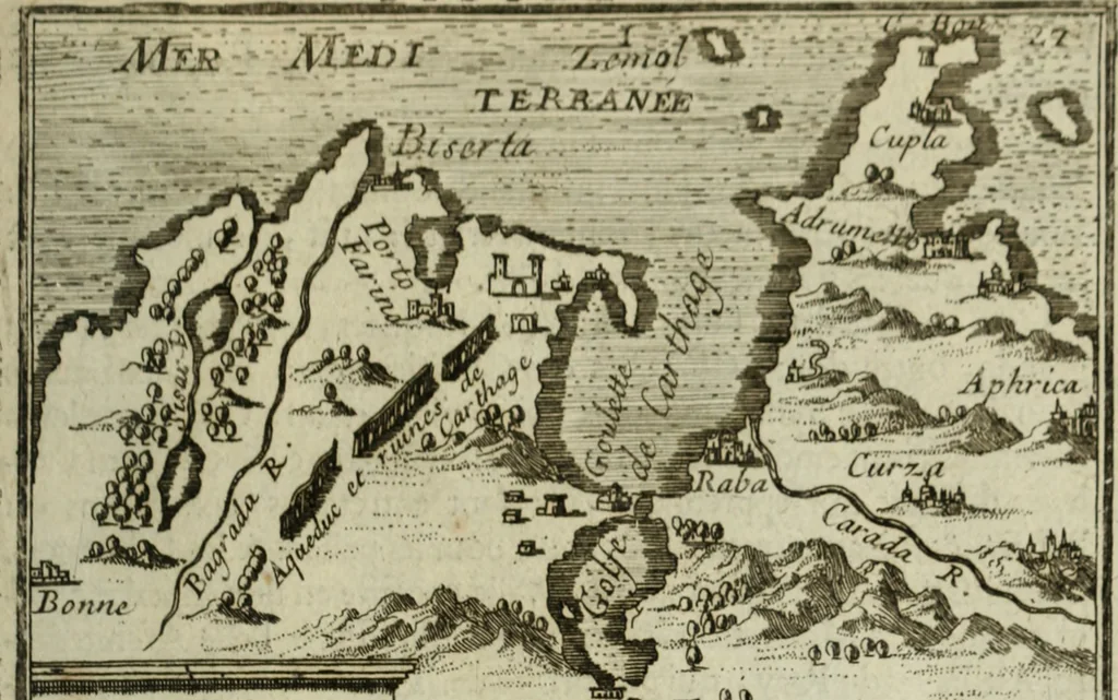 An illustration from Description de l'univers, 1683, leaf 50