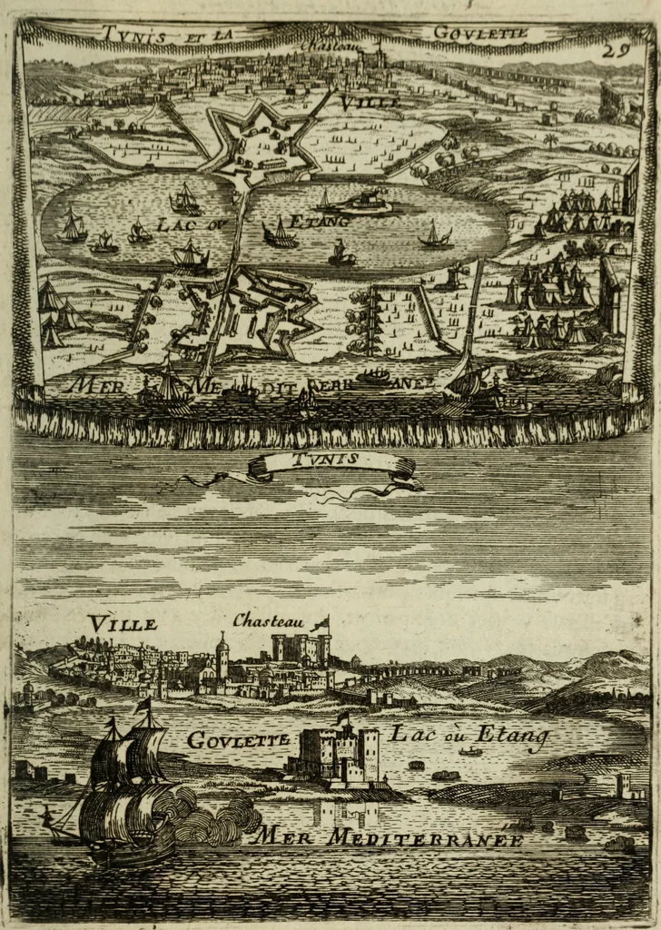 An illustration from Description de l'univers, 1683, leaf 52
