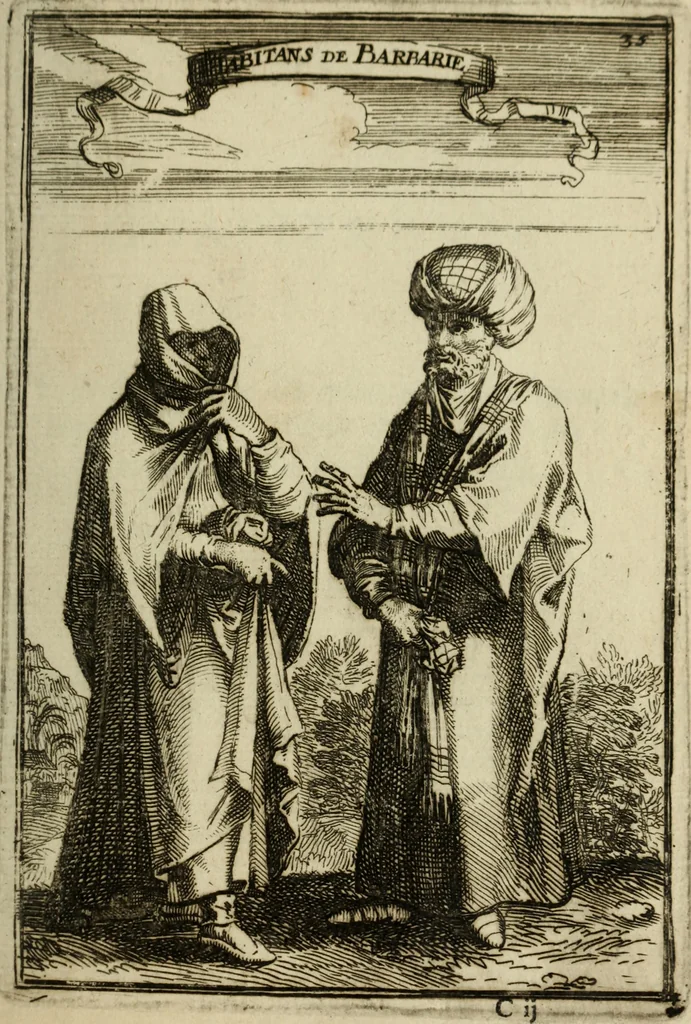 An illustration from Description de l'univers, 1683, leaf 58