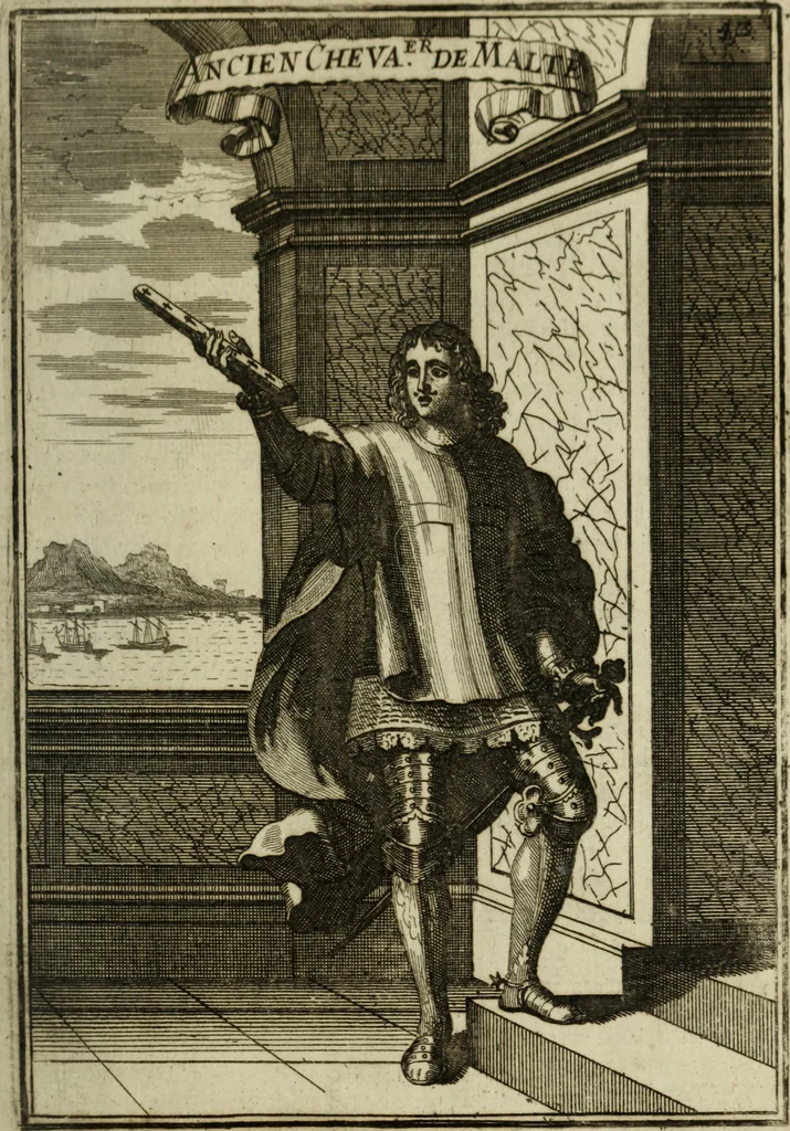An illustration from Description de l'univers, 1683, leaf 66