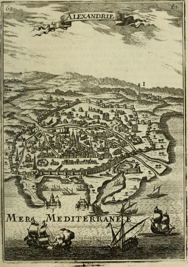 An illustration from Description de l'univers, 1683, leaf 84