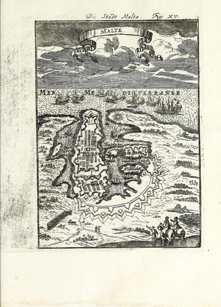 An illustration from Description de l'univers : contenant les differents systemes du monde, les cartes generales & particulieres de la geographie ancienne & moderne, les plans & les profils des principales villes & des autres lieux plus considerables de la Terre : avec les portraits des souverains qui y commandent, leurs blasons, titres & livrées : et les moeurs, religions, gouvernemens & divers habillemens de chaque nation, 1685, leaf 65
