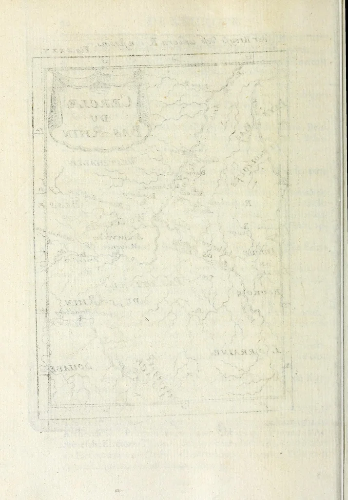An illustration from Description de l'univers : contenant les differents systemes du monde, les cartes generales & particulieres de la geographie ancienne & moderne, les plans & les profils des principales villes & des autres lieux plus considerables de la Terre : avec les portraits des souverains qui y commandent, leurs blasons, titres & livrées : et les moeurs, religions, gouvernemens & divers habillemens de chaque nation, 1685, leaf 140
