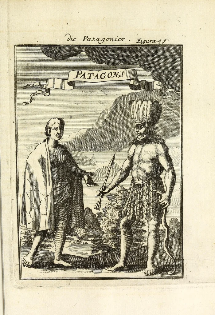 An illustration from Description de l'univers : contenant les differents systemes du monde, les cartes generales & particulieres de la geographie ancienne & moderne, les plans & les profils des principales villes & des autres lieux plus considerables de la Terre : avec les portraits des souverains qui y commandent, leurs blasons, titres & livrées : et les moeurs, religions, gouvernemens & divers habillemens de chaque nation, 1685, leaf 489