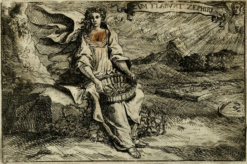 An illustration from Description des feux d'artifices faits a l'honneur du roy a Lille : par vn nouveau témoignage du zele de messieurs du Magistrat, ensuite de la venuë de Sa Majesté en cette ville, & de la rejouissance publique de la paix, l'an 1680, 1680, leaf 25