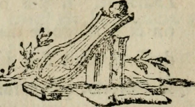 An illustration from Description de tout l'intérieur des deux palais de Sans-Souci, de ceux de Potsdam, et de Charlottenbourg : contenant l'explication de tous les tableaux comme aussi des antiquités et d'autres choses précieuses et remarquables, 1773, leaf 43