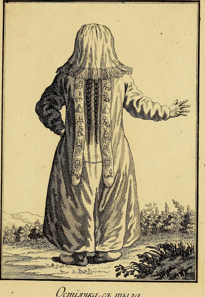 An illustration from Description de toutes les nations de l'empire de Russie, oú, L'on expose leurs moeurs, religions, usages, habitations, habillemens et autres particulatités remarquables, 1776, leaf 168