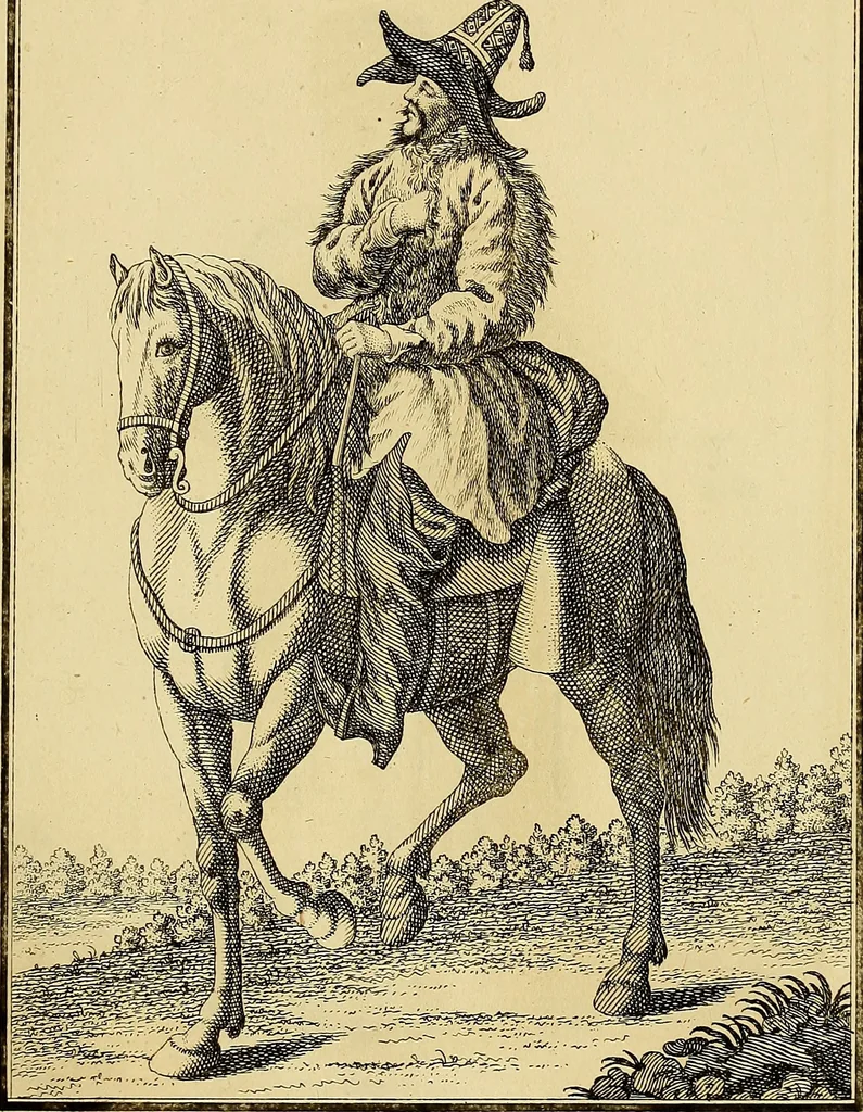 An illustration from Description de toutes les nations de l'empire de Russie, oú, L'on expose leurs moeurs, religions, usages, habitations, habillemens et autres particulatités remarquables, 1776, leaf 266