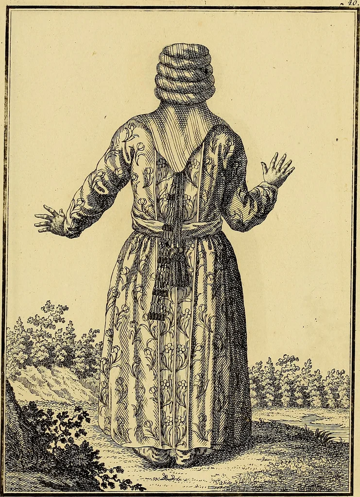 An illustration from Description de toutes les nations de l'empire de Russie, oú, L'on expose leurs moeurs, religions, usages, habitations, habillemens et autres particulatités remarquables, 1776, leaf 270
