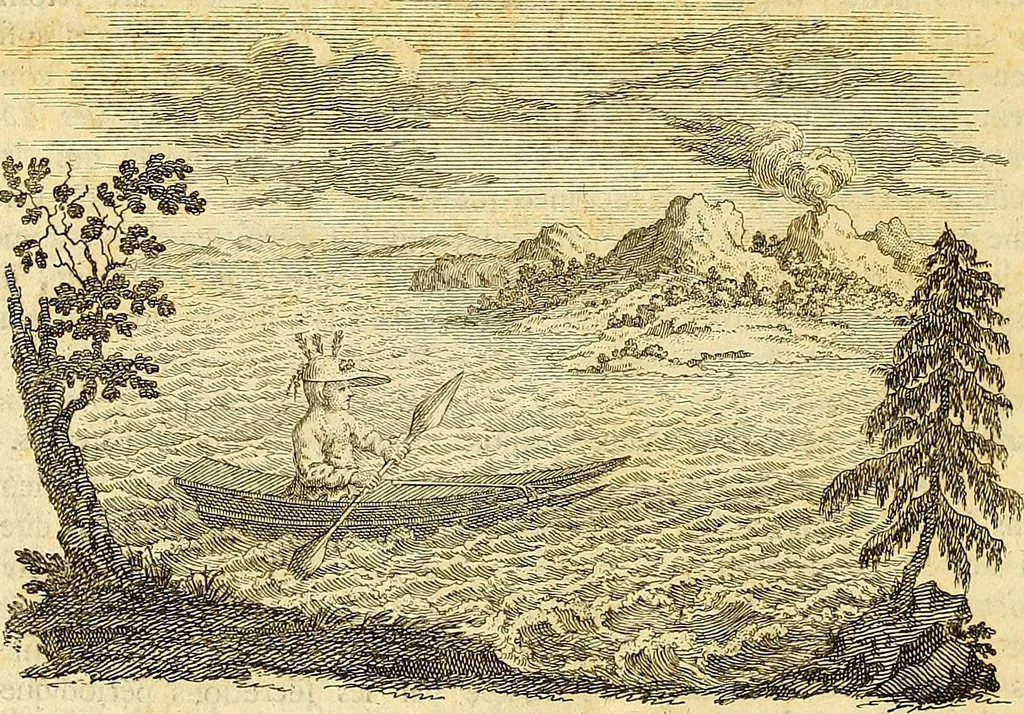 An illustration from Description de toutes les nations de l'empire de Russie, oú, L'on expose leurs moeurs, religions, usages, habitations, habillemens et autres particulatités remarquables, 1776, leaf 173