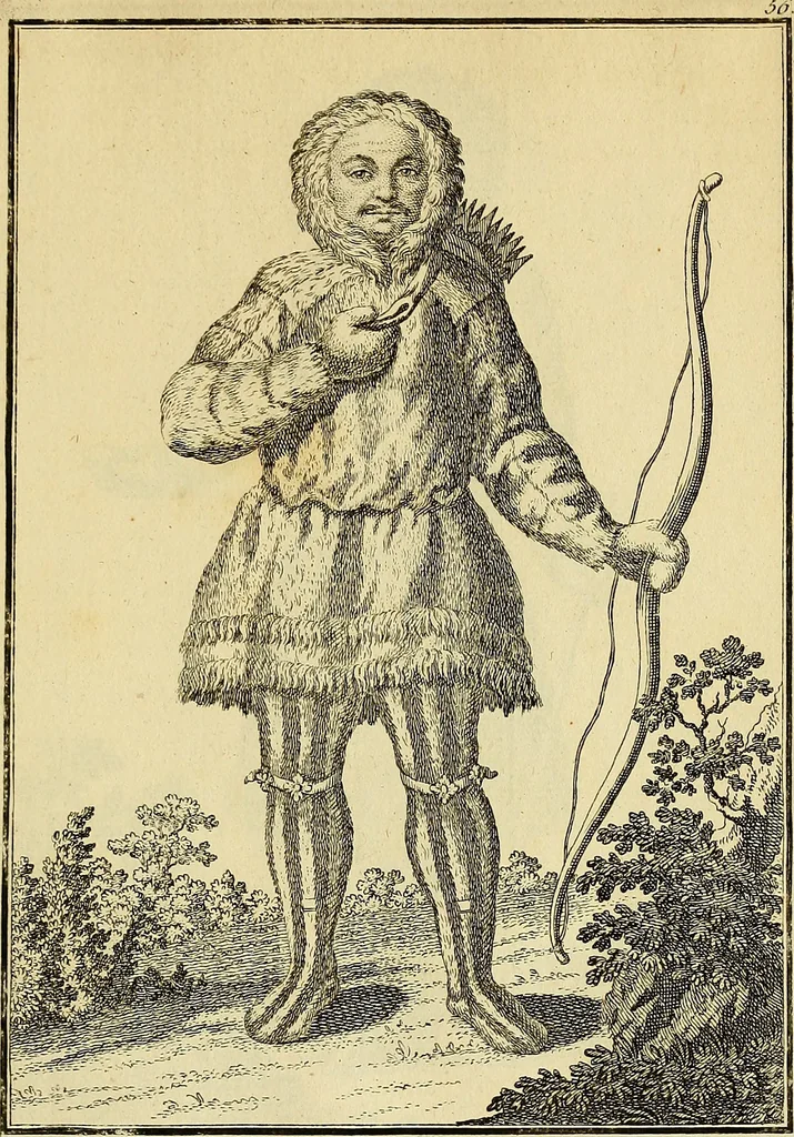 An illustration from Description de toutes les nations de l'empire de Russie, oú, L'on expose leurs moeurs, religions, usages, habitations, habillemens et autres particulatités remarquables, 1776, leaf 178