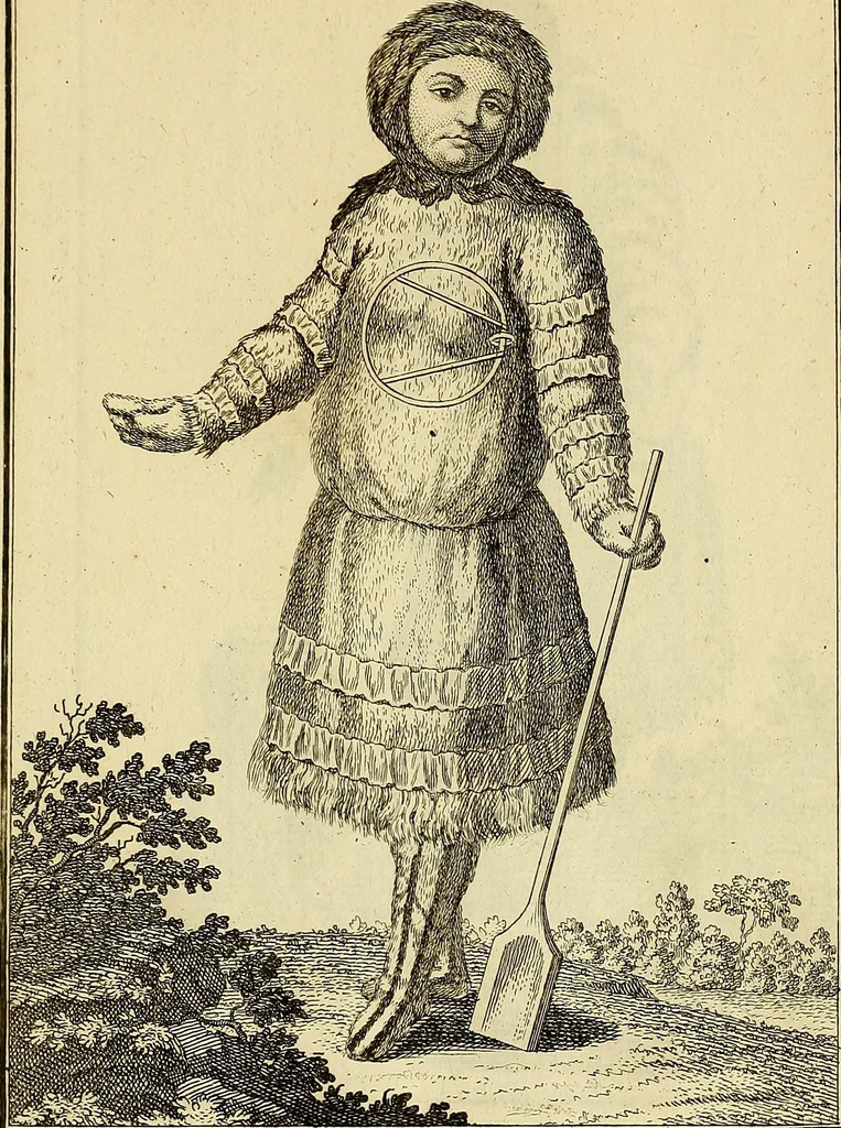An illustration from Description de toutes les nations de l'empire de Russie, oú, L'on expose leurs moeurs, religions, usages, habitations, habillemens et autres particulatités remarquables, 1776, leaf 180