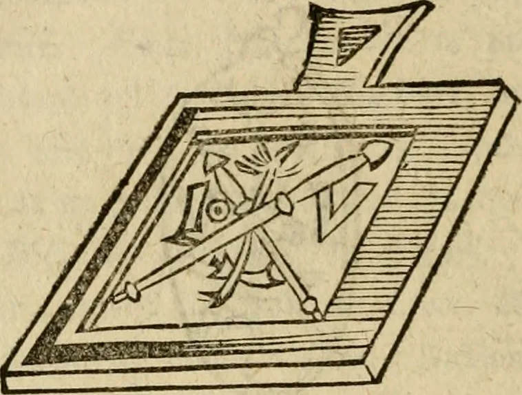 An illustration from Description du cabinet de Monsieur Paul de Praun a Nuremberg, 1797, leaf 203