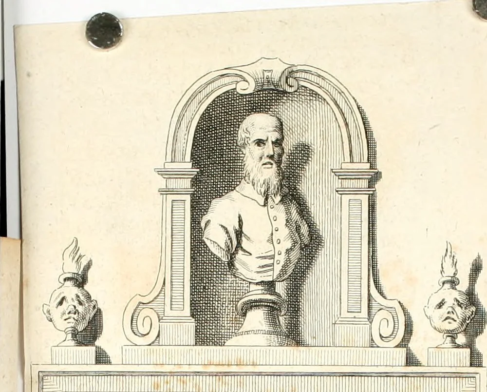 An illustration from Description du cabinet de Monsieur Paul de Praun a Nuremberg, 1797, leaf 23