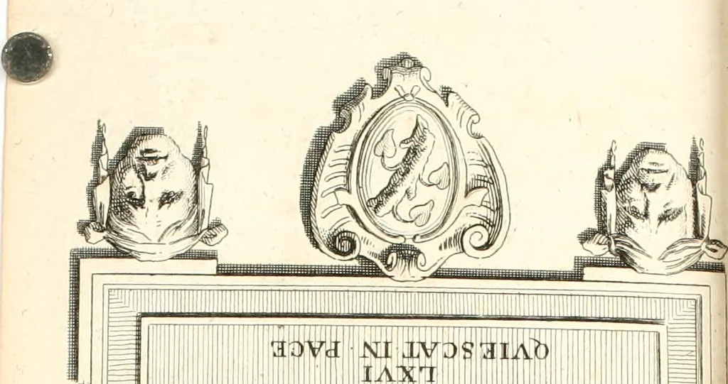 An illustration from Description du cabinet de Monsieur Paul de Praun a Nuremberg, 1797, leaf 23
