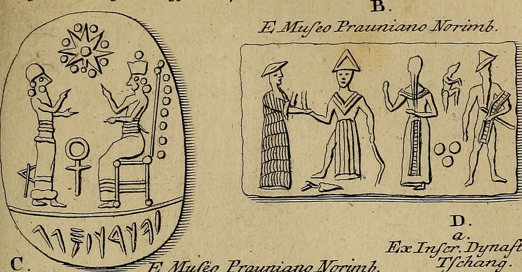 An illustration from Description du cabinet de Monsieur Paul de Praun a Nuremberg, 1797, leaf 312