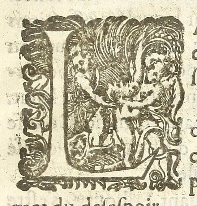 An illustration from Description et interpretation des portiques erigés a l'entrée de tres-hault et tres-puissant prince Louis de Bourbon, prince de Condé, premier prince du sang, duc d'Angeuien, Chasteaux-Roux, Albret, Mont-Morency, &c., gouverneur & lieutenant general pour Sa Majesté, és prouinces de Bourgongne, Bresse, & Berry, en la ville de Dijon le 6. mars 1648 : accompagnés des figures & arcz de triomphe, 1650, leaf 47