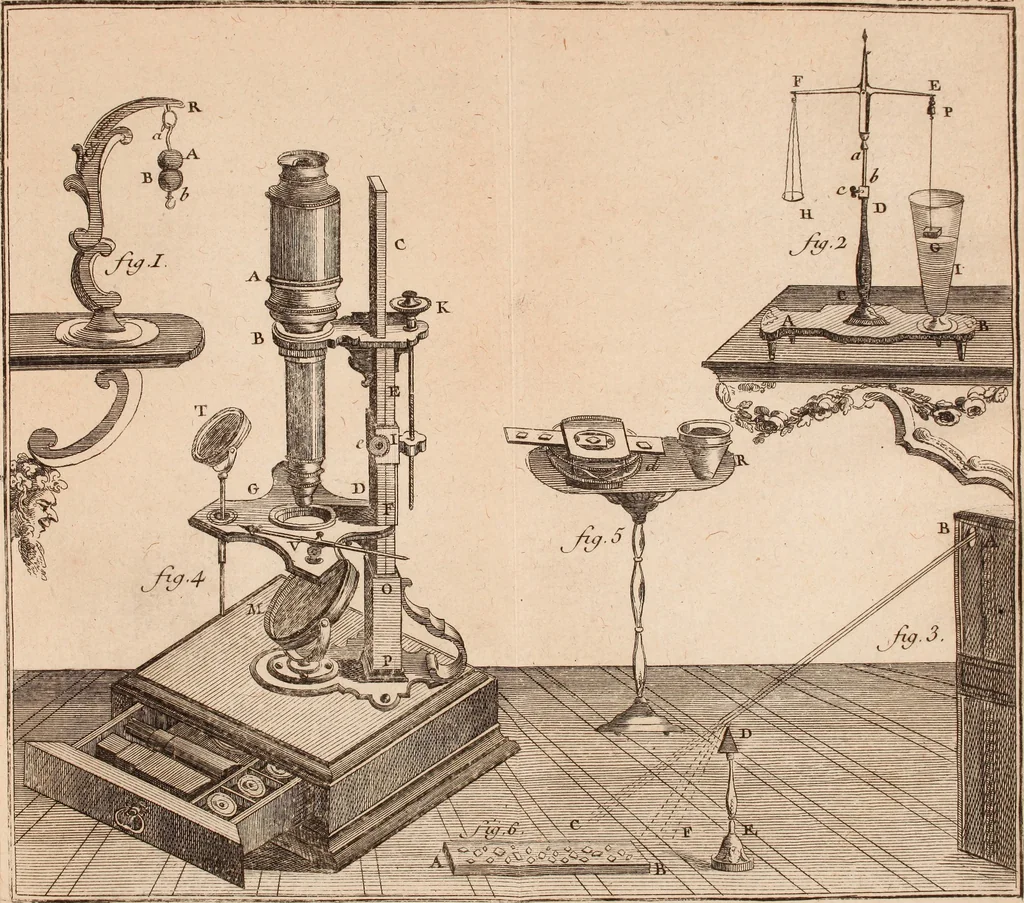 An illustration from Description et usage d'un cabinet de physique expérimentale, 1775, leaf 376