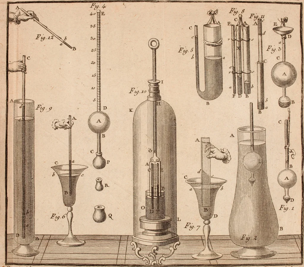 An illustration from Description et usage d'un cabinet de physique expérimentale, 1775, leaf 414