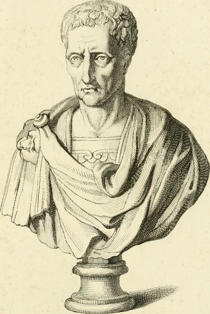 An illustration from A description of the antiquities and curiosities in Wilton-House : illustrated with twenty-five engravings of some of the capital statues, bustos, and relievos : in this work are introduced the anecdotes and remarks of Thomas Earl of Pembroke, who collected these antiques, now first published from his Lordship's mss, 1786, leaf 148