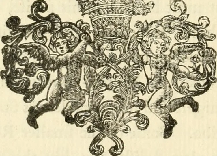 An illustration from A description of the antiquities and curiosities in Wilton-House : illustrated with twenty-five engravings of some of the capital statues, bustos, and relievos : in this work are introduced the anecdotes and remarks of Thomas Earl of Pembroke, who collected these antiques, now first published from his Lordship's mss, 1786, leaf 45