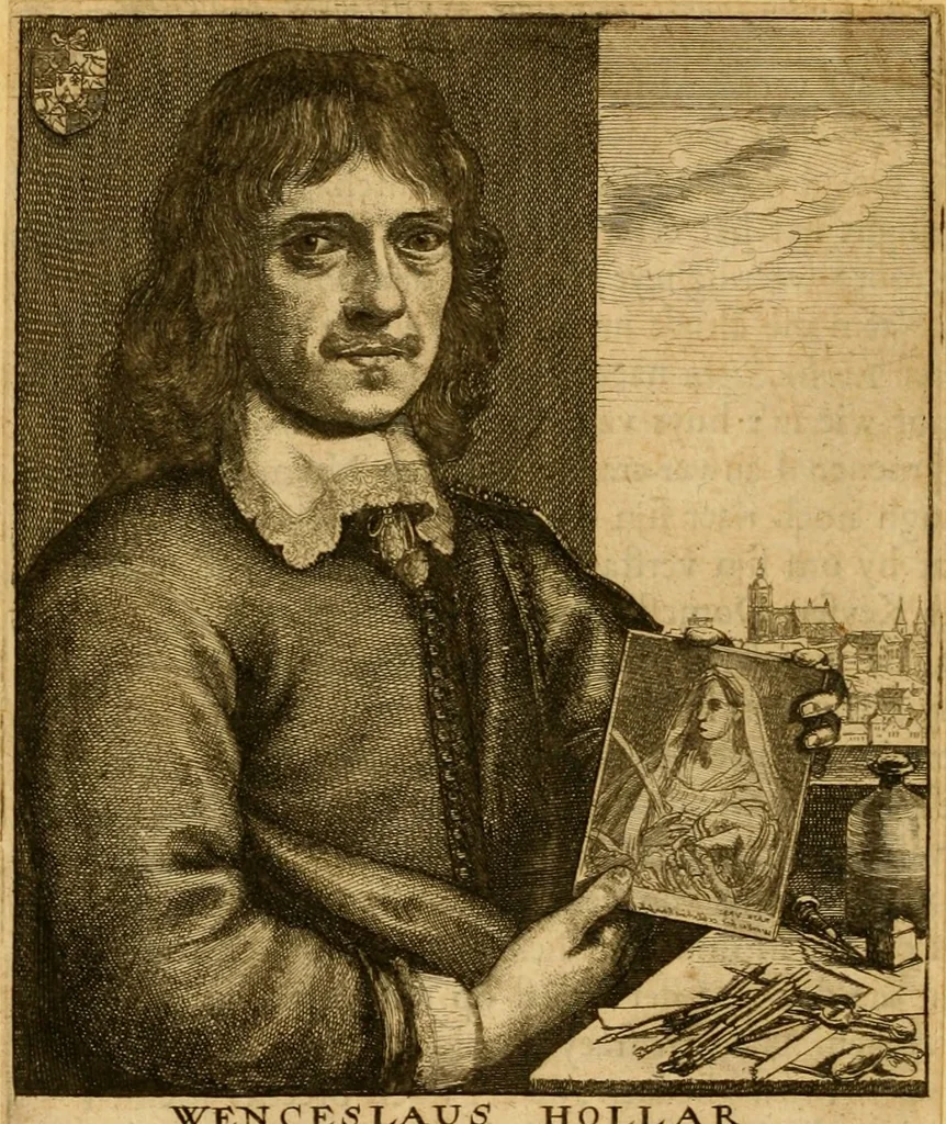 An illustration from A description of the works of the ingenious delineator and engraver Wenceslaus Hollar : disposed into classes of different sorts; with some account of his life, 1759, leaf 5