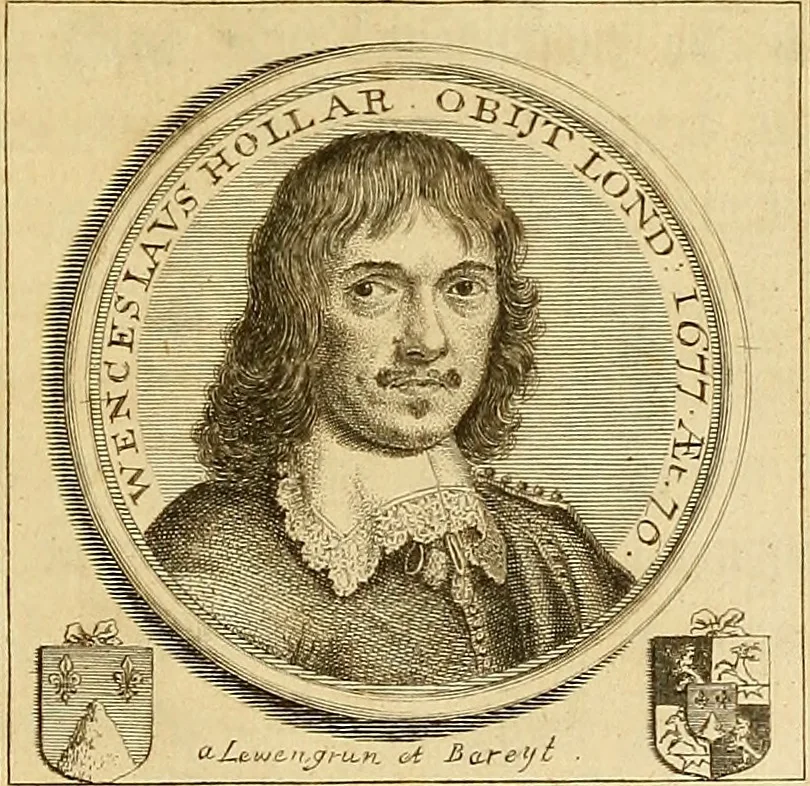 An illustration from A description of the works of the ingenious delineator and engraver Wenceslaus Hollar : disposed into classes of different sorts; with some account of his life, 1759, leaf 6