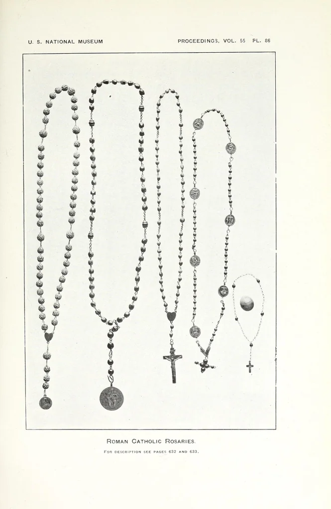 An illustration from Descriptive catalogue of the collection of ecclesiastical art in the United States National Museum, 1919, leaf 103