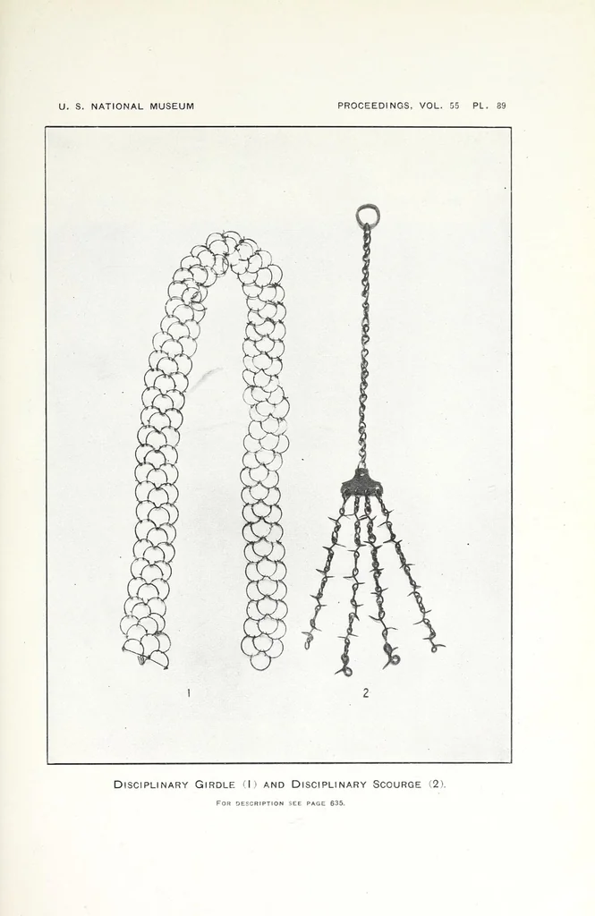 An illustration from Descriptive catalogue of the collection of ecclesiastical art in the United States National Museum, 1919, leaf 109