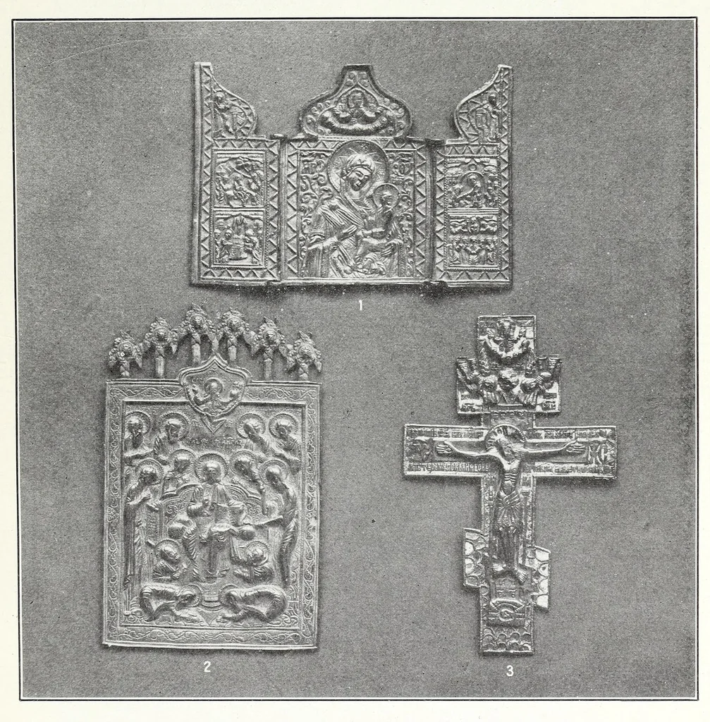 An illustration from Descriptive catalogue of the collection of ecclesiastical art in the United States National Museum, 1919, leaf 119