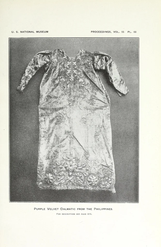 An illustration from Descriptive catalogue of the collection of ecclesiastical art in the United States National Museum, 1919, leaf 67