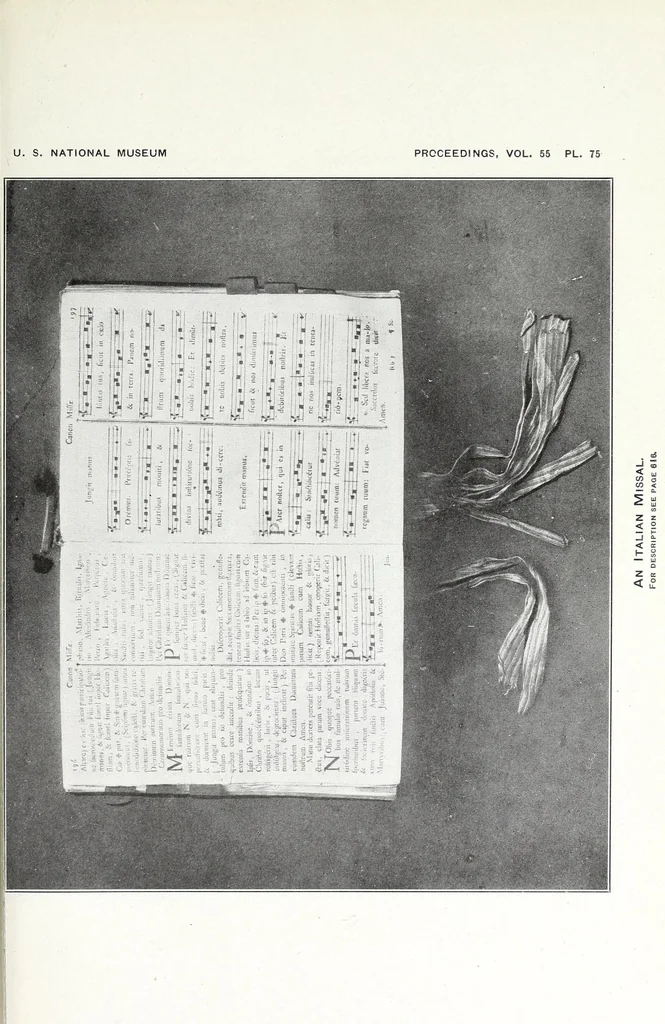An illustration from Descriptive catalogue of the collection of ecclesiastical art in the United States National Museum, 1919, leaf 81